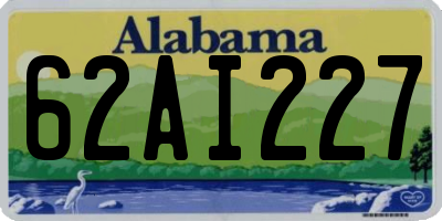 AL license plate 62AI227