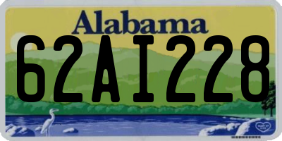 AL license plate 62AI228