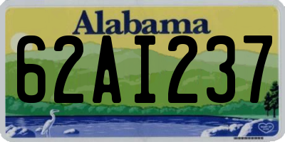 AL license plate 62AI237