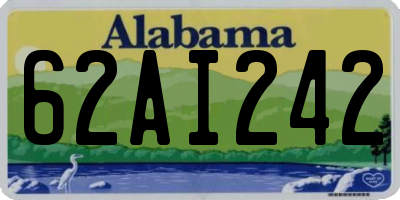 AL license plate 62AI242
