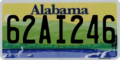 AL license plate 62AI246
