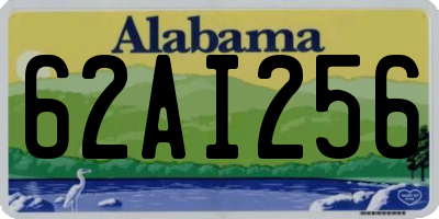 AL license plate 62AI256