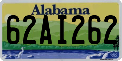 AL license plate 62AI262