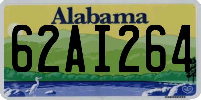 AL license plate 62AI264