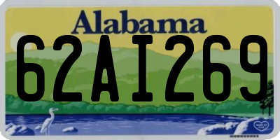 AL license plate 62AI269
