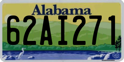 AL license plate 62AI271