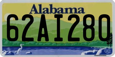 AL license plate 62AI280
