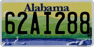 AL license plate 62AI288