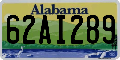 AL license plate 62AI289