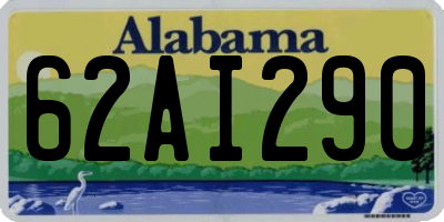 AL license plate 62AI290