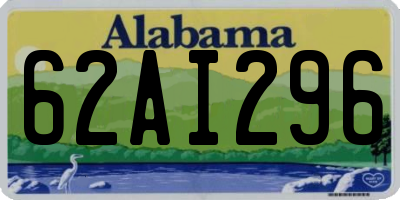 AL license plate 62AI296