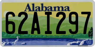 AL license plate 62AI297