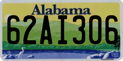 AL license plate 62AI306