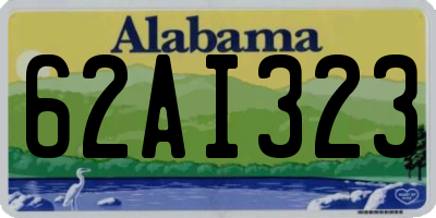 AL license plate 62AI323