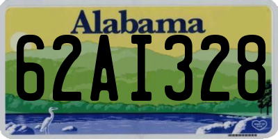 AL license plate 62AI328
