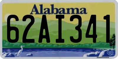AL license plate 62AI341