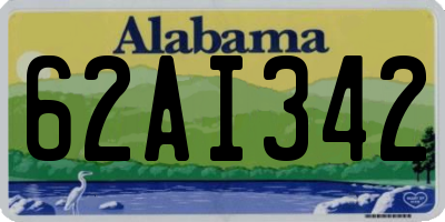 AL license plate 62AI342