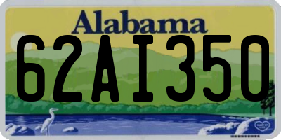 AL license plate 62AI350
