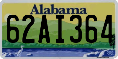 AL license plate 62AI364