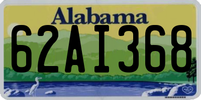 AL license plate 62AI368