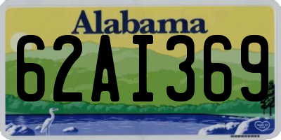 AL license plate 62AI369