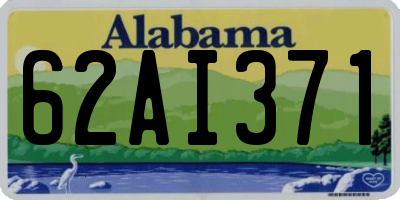 AL license plate 62AI371