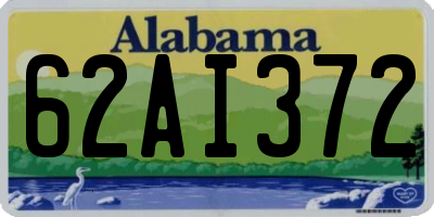 AL license plate 62AI372