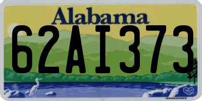 AL license plate 62AI373