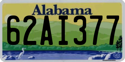 AL license plate 62AI377