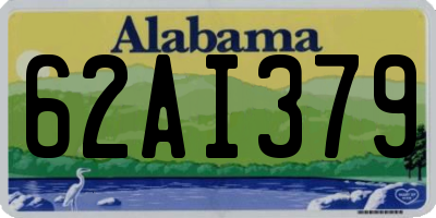 AL license plate 62AI379