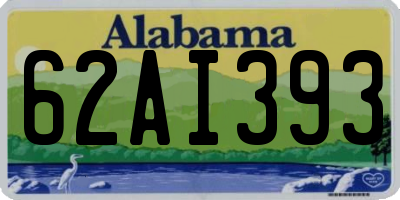 AL license plate 62AI393