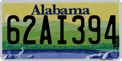 AL license plate 62AI394