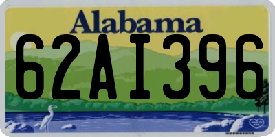 AL license plate 62AI396
