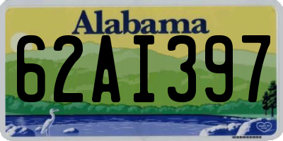 AL license plate 62AI397