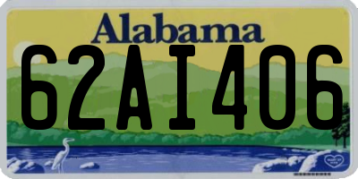 AL license plate 62AI406