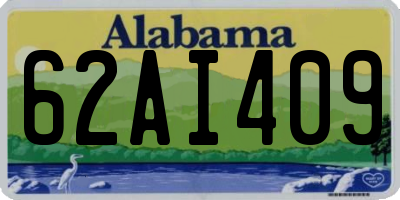 AL license plate 62AI409