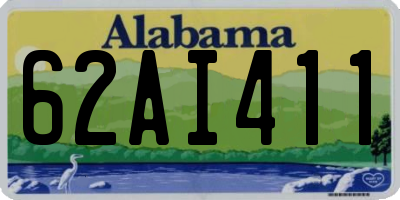 AL license plate 62AI411