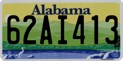AL license plate 62AI413