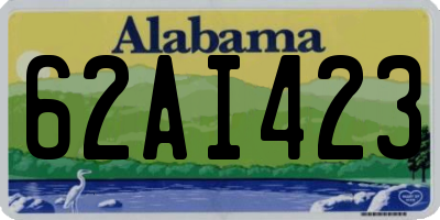 AL license plate 62AI423