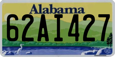AL license plate 62AI427