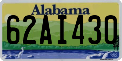 AL license plate 62AI430