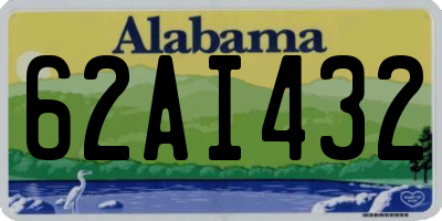 AL license plate 62AI432