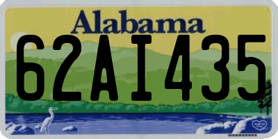 AL license plate 62AI435