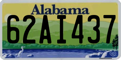 AL license plate 62AI437