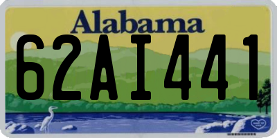 AL license plate 62AI441