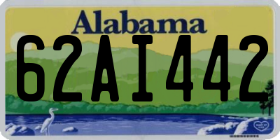 AL license plate 62AI442