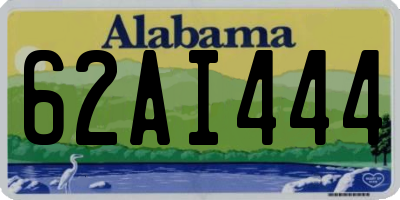 AL license plate 62AI444