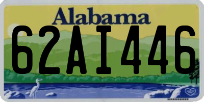 AL license plate 62AI446