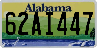 AL license plate 62AI447