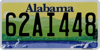 AL license plate 62AI448